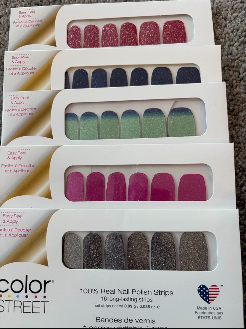 Color Street Nail Polish Strips